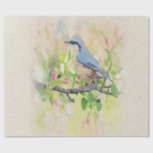 Bird Fanatic Geschenkpapier (Flach)