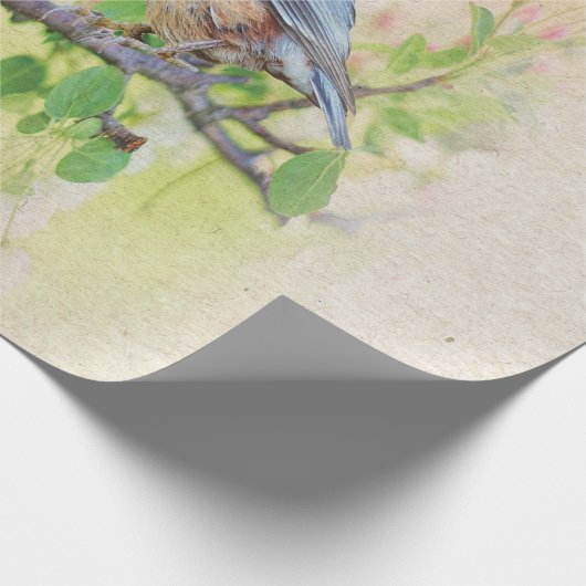 Bird Fanatic Geschenkpapier (Ecke)