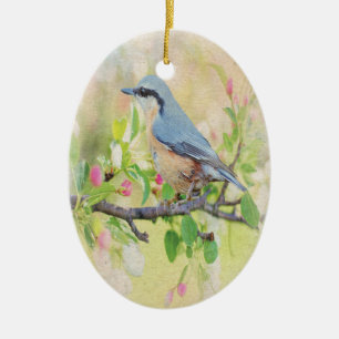 Bird Fanatic Keramik Ornament