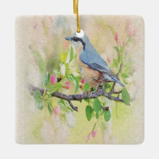 Bird Fanatic Keramikornament (Vorderseite)