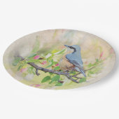 Bird Fanatic Pappteller (Schrägansicht)