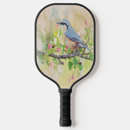 Bird Fanatic-Puzzle Pickleball Schläger (Vorderseite)