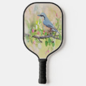 Bird Fanatic-Puzzle Pickleball Schläger (Rückseite)