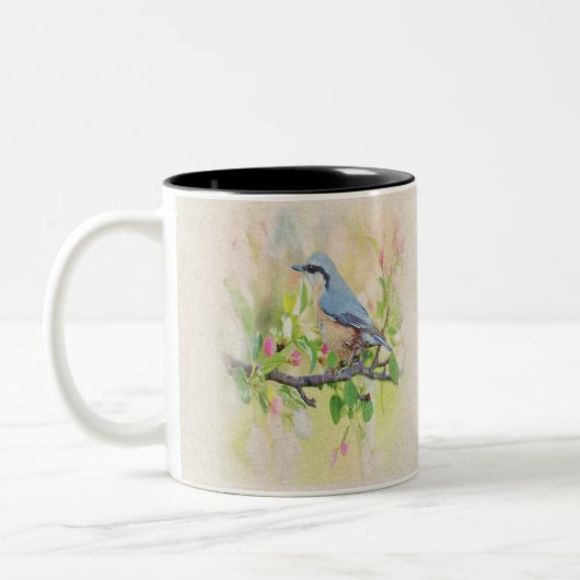 Bird Fanatic Zweifarbige Tasse (Links)