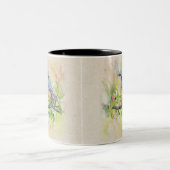 Bird Fanatic Zweifarbige Tasse (Mittel)