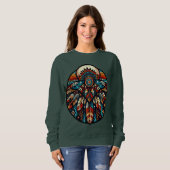 Bird Feathers Sweatshirt (Vorne ganz)