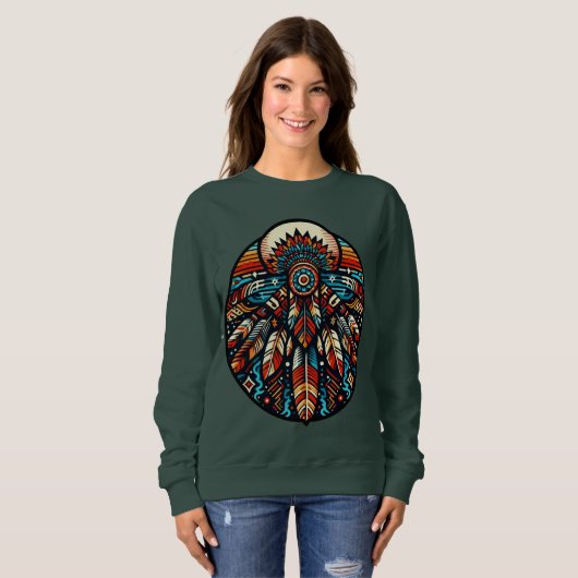 Bird Feathers Sweatshirt (Vorne ganz)