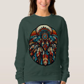 Bird Feathers Sweatshirt (Vorderseite)