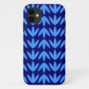 Bird Feet - Baby Blue und Navy.pdf iPhone 11 Hülle