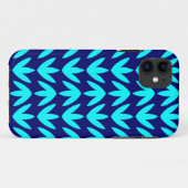 Bird Feet - Cyan and Deep Navy.pdf Case-Mate iPhone Hülle (Rückseite (Horizontal))
