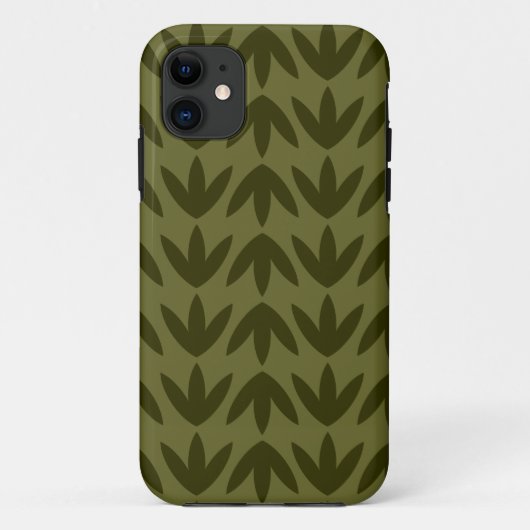 Bird Feet - Shades of olive.pdf Case-Mate iPhone Hülle (Rückseite)