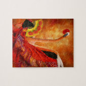Bird - Flamingo - Flamengo Dancer Puzzle (Horizontal)