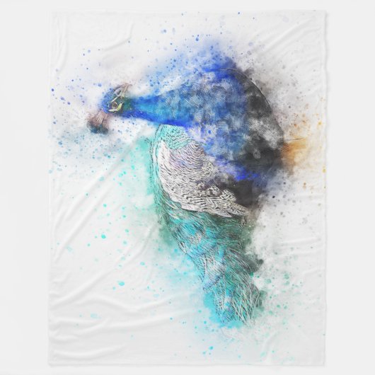 Bird Fleece Blanket (Vorderseite)