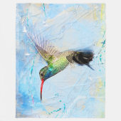 Bird Fleecedecke (Vorderseite)
