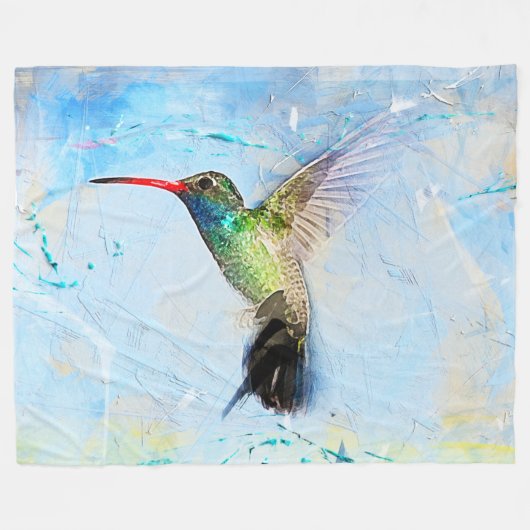 Bird Fleecedecke (Vorderseite (Horizontal))