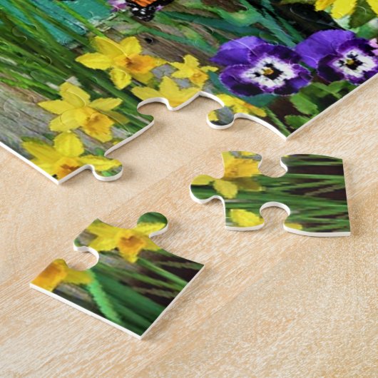 Bird Flower Garden Puzzle (Seite)