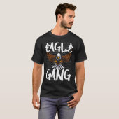 Bird  Flying Animal Ornithology Eagle Gang T-Shirt (Vorne ganz)