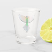 Bird Flying Shot Glass Schnapsglas (Rückseite)