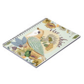 Bird Folk Art Notizblock (Linke Seite)