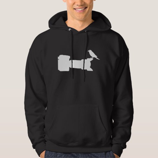 Bird-Fotografie Cameraman Fotograf Foto Hoodie (Vorderseite)