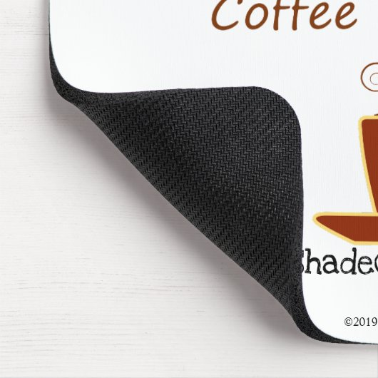 Bird Friendly-Kaffee Mousepad (Ecke)