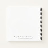 Bird Friendly-Kaffee Notizblock (Rückseite)