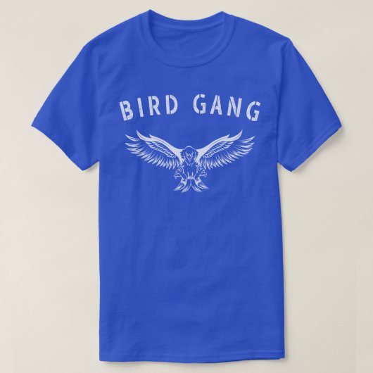 Bird Gang Eagle Philadelphia-Fans T-Shirt (Design vorne)