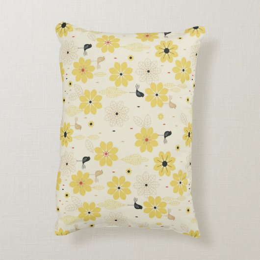 Bird Garden Zierkissen (Rückseite(Vertikal))