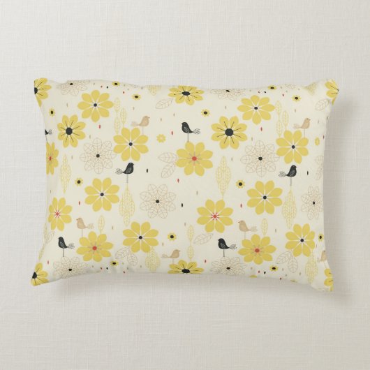 Bird Garden Zierkissen (Rückseite)