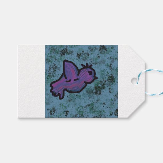 Bird Geschenkanhänger (Vorderseite (Horizontal))