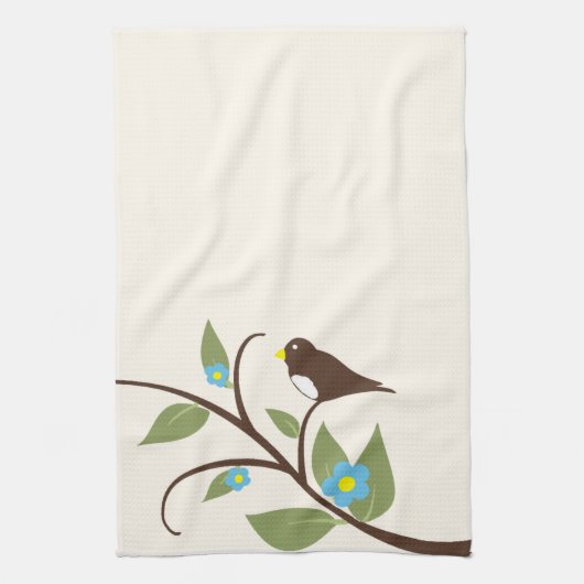 Bird Geschirrtuch (Vertikal)