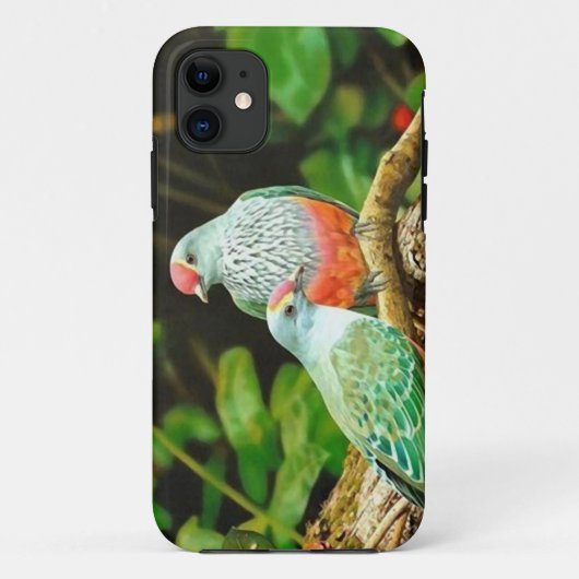 Bird green_iphone Case-Mate iPhone hülle (Rückseite)