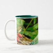 Bird green_iphone zweifarbige tasse (Links)