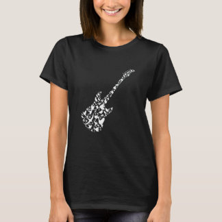 Bird Guitar Rock Music Fan Gitarrist Guitar Pla T-Shirt
