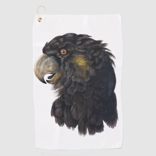 Bird Head Golfhandtuch (Vorderseite)