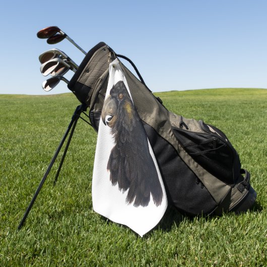 Bird Head Golfhandtuch (Gras)