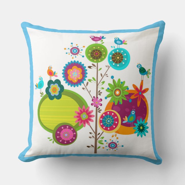 Bird Heaven Kissen (Vorderseite)