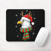 Bird Holiday, Santa Hat, Reindeer Antlers &amp; Fe Mousepad (Mit Mouse)