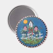 Bird House Condo Magnet (Vorderseite/Rückseite)