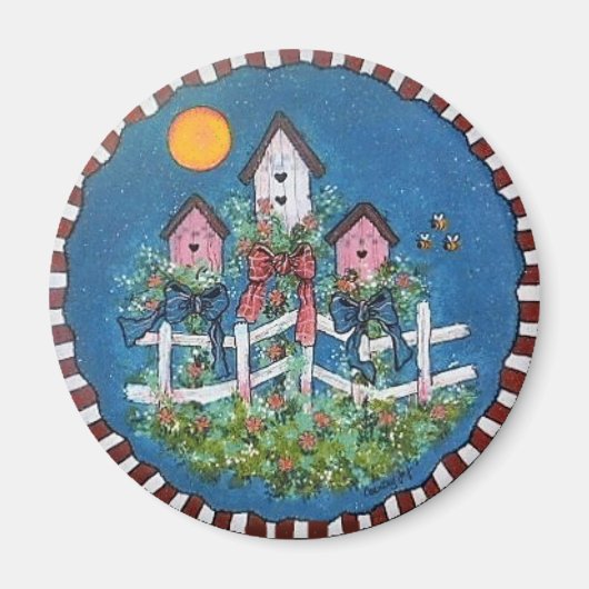 Bird House Condo Magnet (Vorne)