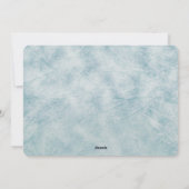 Bird House Holiday Feiertagskarte (Rückseite)