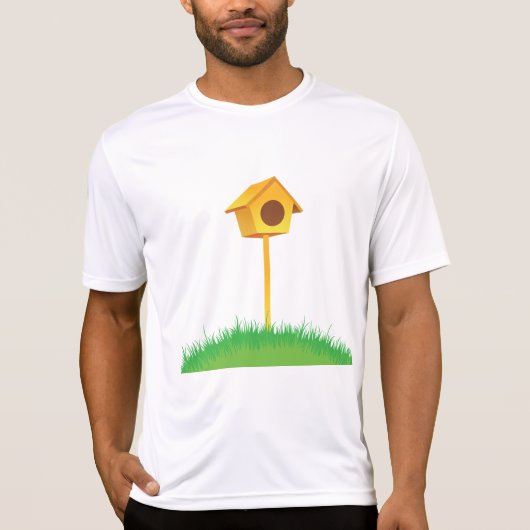 Bird House Mens Active T-Shirt (Vorderseite)