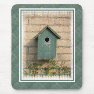 Bird House Mouse Pad Mousepad