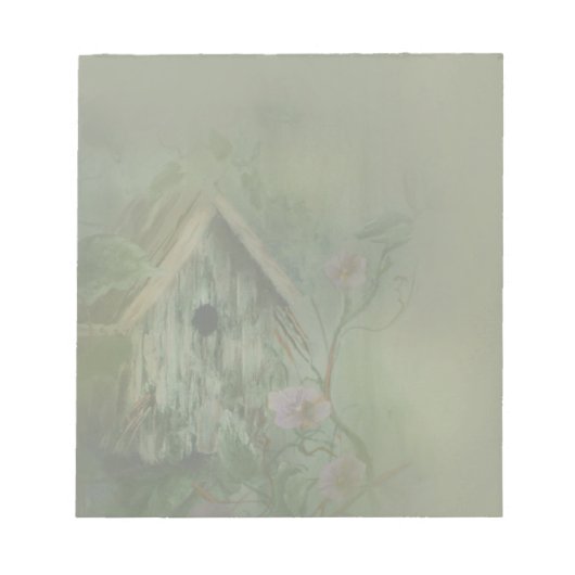 Bird House Notizblock (Vorderseite)