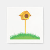 Bird House Paper Napkins Serviette (Vorderseite)
