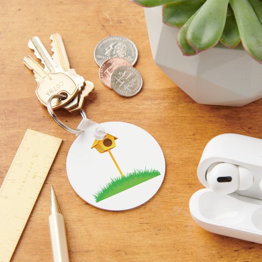 Bird House Schlüsselanhänger