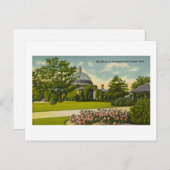 Bird House Zoological Park Detroit, Michigan Postkarte (Vorne/Hinten)