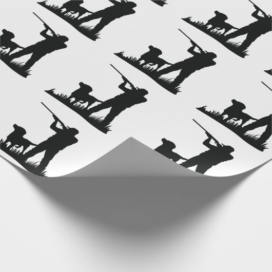 Bird Hunter Geschenkpapier (Ecke)