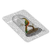 Bird in Bell Jar Magnet (Rechte Seite)