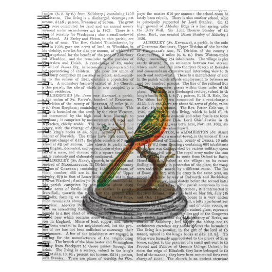 Bird in Bell Jar Notizblock (Vorderseite)